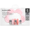 Прорезыватель Suavinex силиконовый с бряскальцем/розовый (401440) изображение 2
