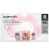 Прорезыватель Suavinex силиконовый с бряскальцем/розовый (401440) изображение 2