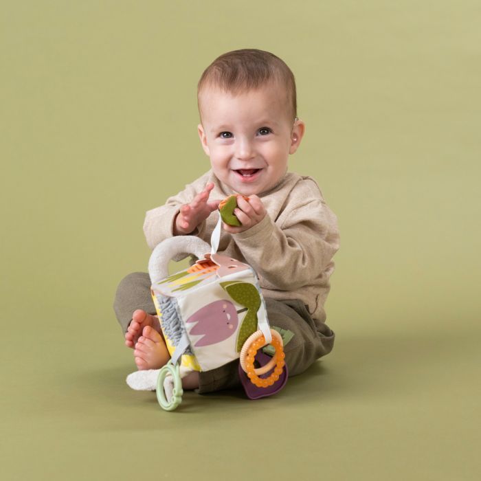 Развивающая игрушка Taf Toys кубик коллекции Садик в городе - Ежик и свекла (13095) изображение 7