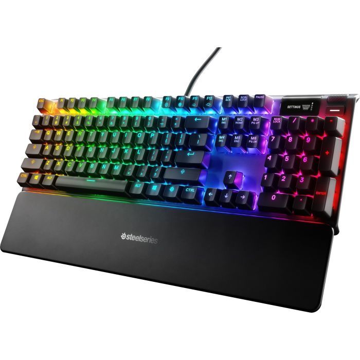 Клавиатура SteelSeries Apex 7 Red Switch USB UA Black (64636) изображение 6