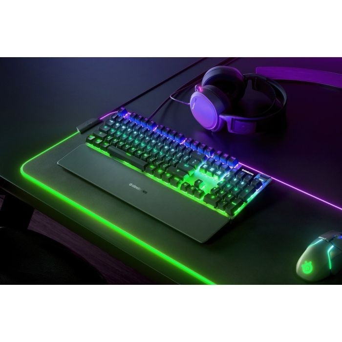 Клавиатура SteelSeries Apex 7 Red Switch USB UA Black (64636) изображение 8