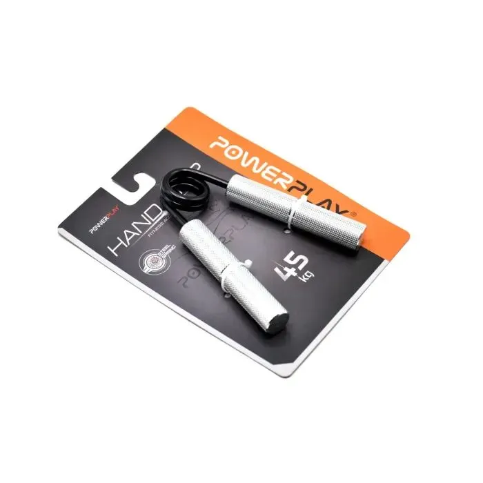 Еспандер PowerPlay -ножиці алюмінієвий 45 кг Hand Grip Срібний (PP_4322_45kg) зображення 5