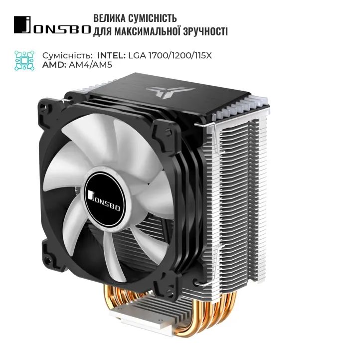 Кулер для процессора JONSBO CR-1400 black изображение 5