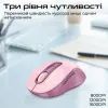 Мишка Promate Ken Wireless/Bluetooth Pink (ken.pink) зображення 4