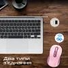 Мишка Promate Ken Wireless/Bluetooth Pink (ken.pink) зображення 5