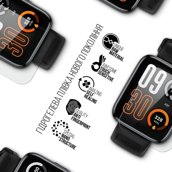 Пленка защитная Armorstandart Realme Watch 3 Pro 6 pcs (ARM64722) изображение 2