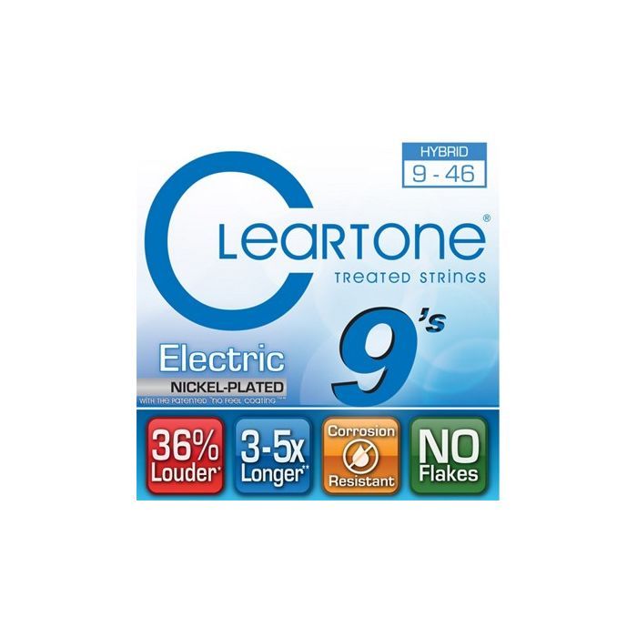 Струны для гитары Cleartone Electric Nickel-Plated Hybrid (09-46) (9419) изображение 2