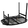 Туристичний стіл Bo-Camp Woodbine Oval 100x70 cm Black/Wood look (1404185) зображення 4