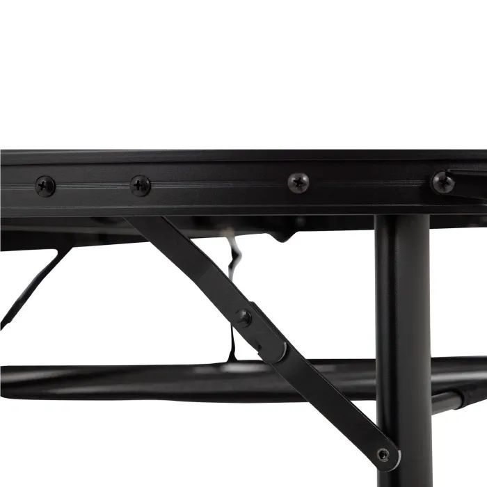 Туристичний стіл Bo-Camp Woodbine Oval 100x70 cm Black/Wood look (1404185) зображення 8