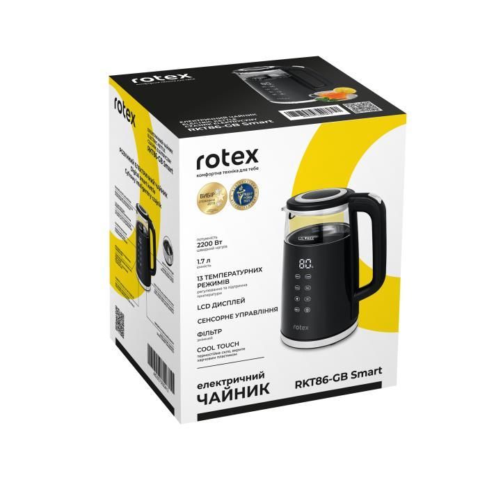 Електрочайник Rotex RKT86-GB Smart зображення 9