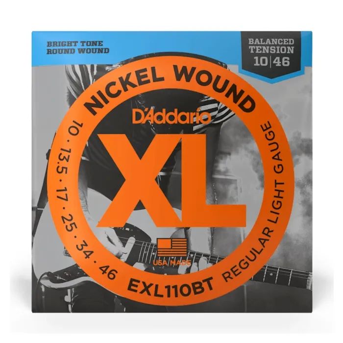 Струны для гитары D'Addario XL Nickel Wound Regular Light Balanced Tension (10-46) (EXL110BT)