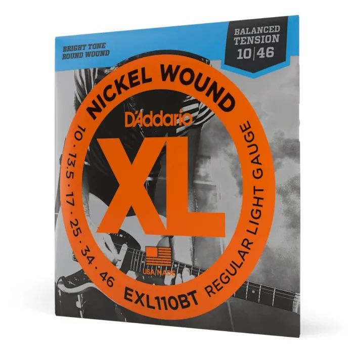 Струны для гитары D'Addario XL Nickel Wound Regular Light Balanced Tension (10-46) (EXL110BT) изображение 2