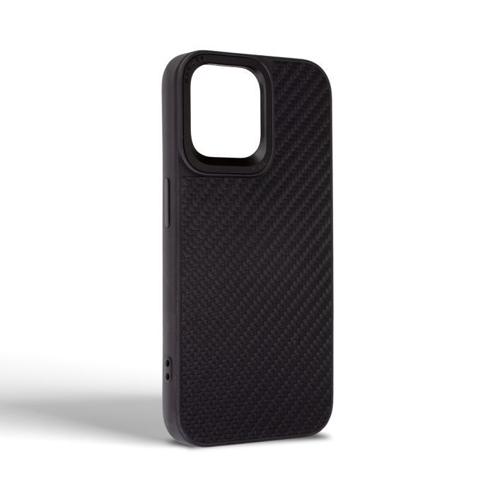 Чехол для мобильного телефона Harder Carbon Pattern Apple iPhone 14 Pro Max Black (ARM76780) изображение 2