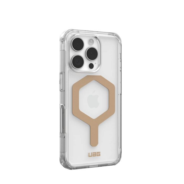 Чехол для мобильного телефона UAG iPhone 16 Pro Plyo Magsafe Ice/Gold (114480114381) изображение 2