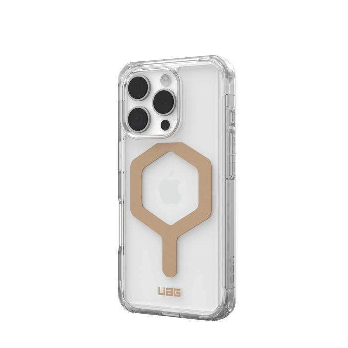 Чехол для мобильного телефона UAG iPhone 16 Pro Plyo Magsafe Ice/Gold (114480114381) изображение 3