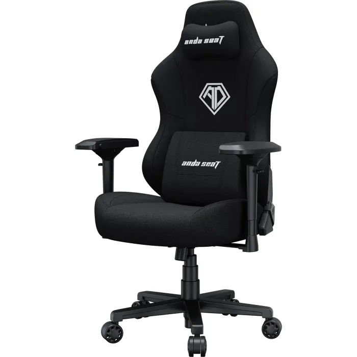 Кресло игровое Anda Seat Phantom 3 Pro Fabric Size L Grey (AD18YC-06-G-F) изображение 4