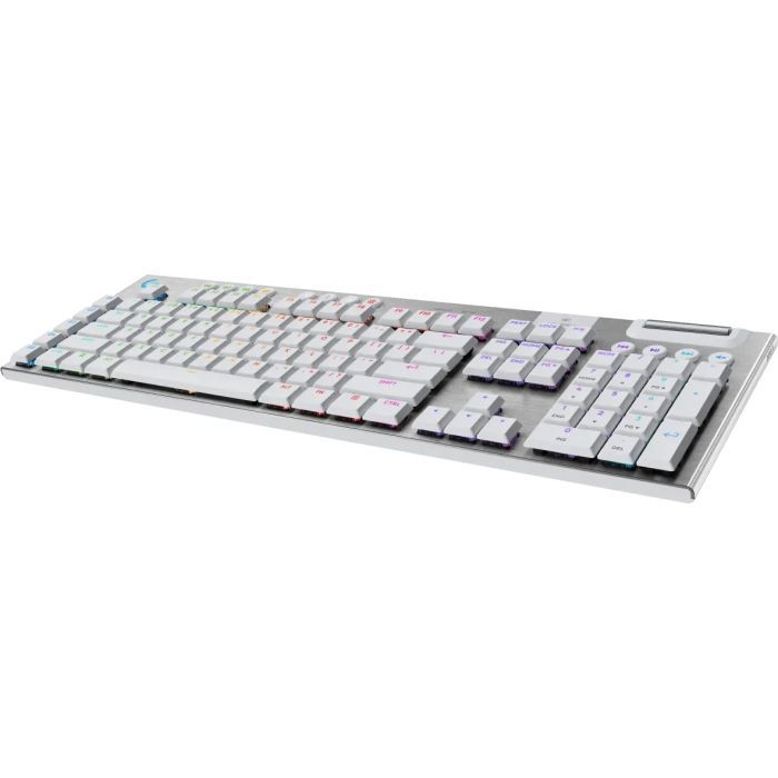 Клавіатура Logitech G915 X Lightspeed Switch-Tactile Wireless/Bluetooth/USB UA White (920-012690) зображення 2