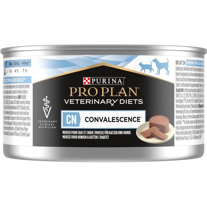 Влажный корм для кошек Purina Pro Plan Veterinary Diets CN Convalescence Выздоровление после операций Мусс для кошек и собак 195 г (8445290092939) изображение 3