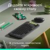 Комплект Logitech POP Icon Combo Bluetooth UA Graphite (920-013156) изображение 2