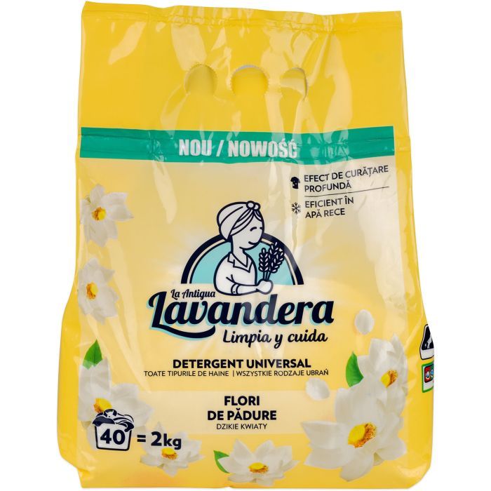 Стиральный порошок La Antigua Lavandera Полевые цветы 2 кг (8435495836780)
