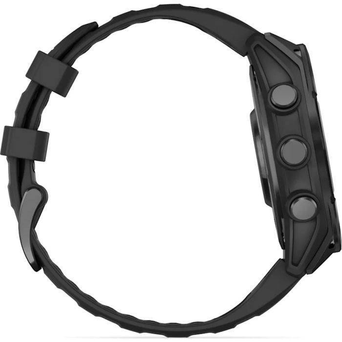 Смарт-часы Garmin fenix 8 47mm, AMOLED, Glass/SS, SlateGray Steel/Black, BlkBnd, GPS (010-02904-00) изображение 4