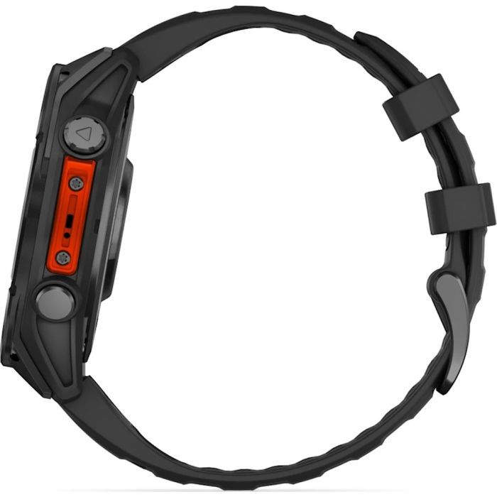 Смарт-часы Garmin fenix 8 47mm, AMOLED, Glass/SS, SlateGray Steel/Black, BlkBnd, GPS (010-02904-00) изображение 5