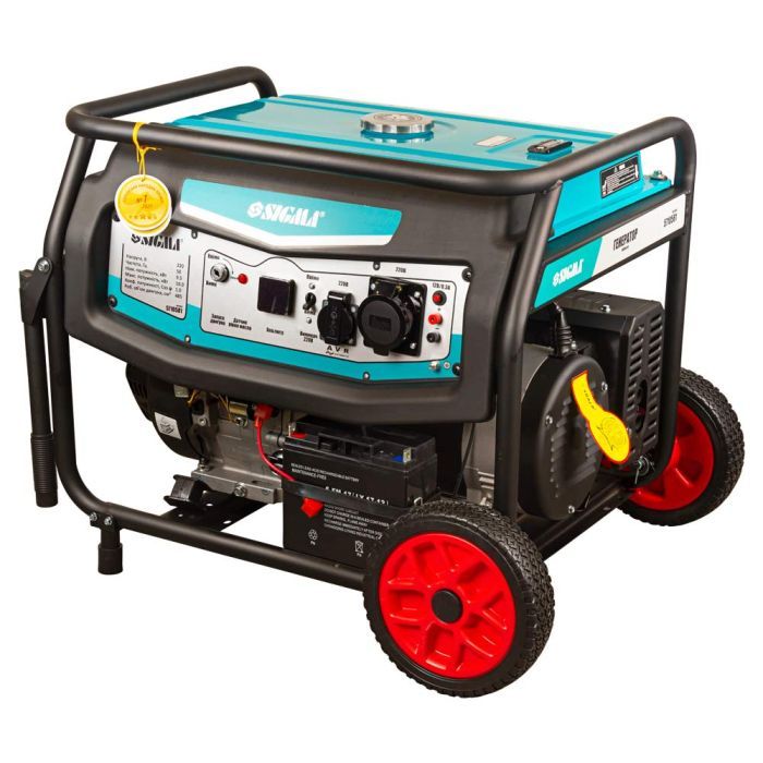 Генератор Sigma 220V 9.5/10.0kW электрозапуск (5710581) изображение 4