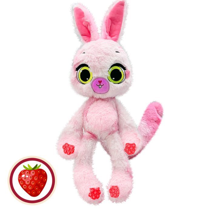 Мягкая игрушка Bubble Pops Клубничный зайчонок 34 см (2312004/4)