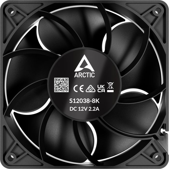 Кулер для корпуса Arctic S12038-8K 3-Pack (ACFAN00302A) изображение 3