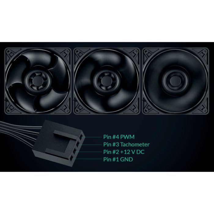 Кулер для корпуса Arctic S12038-8K 3-Pack (ACFAN00302A) изображение 7