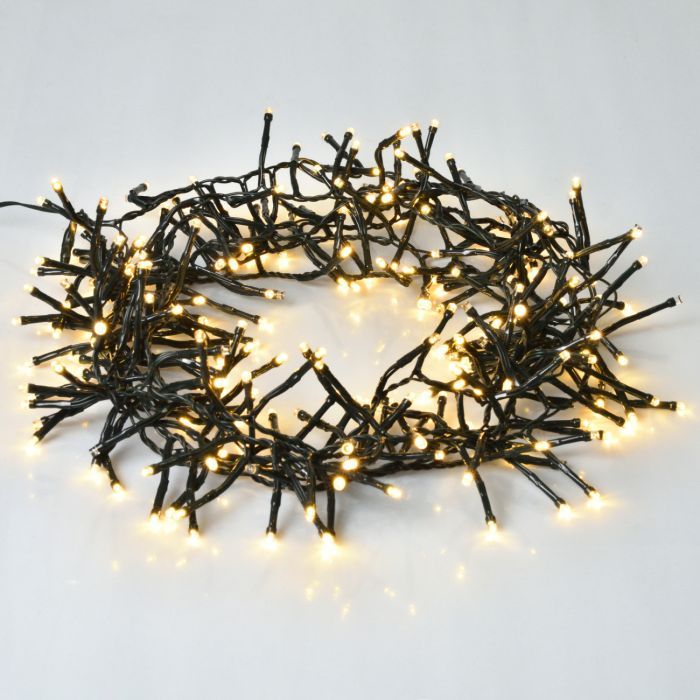 Гирлянда YES! Fun Уличная Кластер 250 LED Тепло-белая 5 м Мерцание (975065)