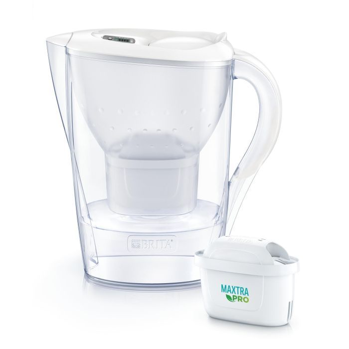 Фильтр-кувшин Brita Marella XL Memo MXPro 3.5л (2л води) з фільтр-картриджем 3шт, білий (1052782)