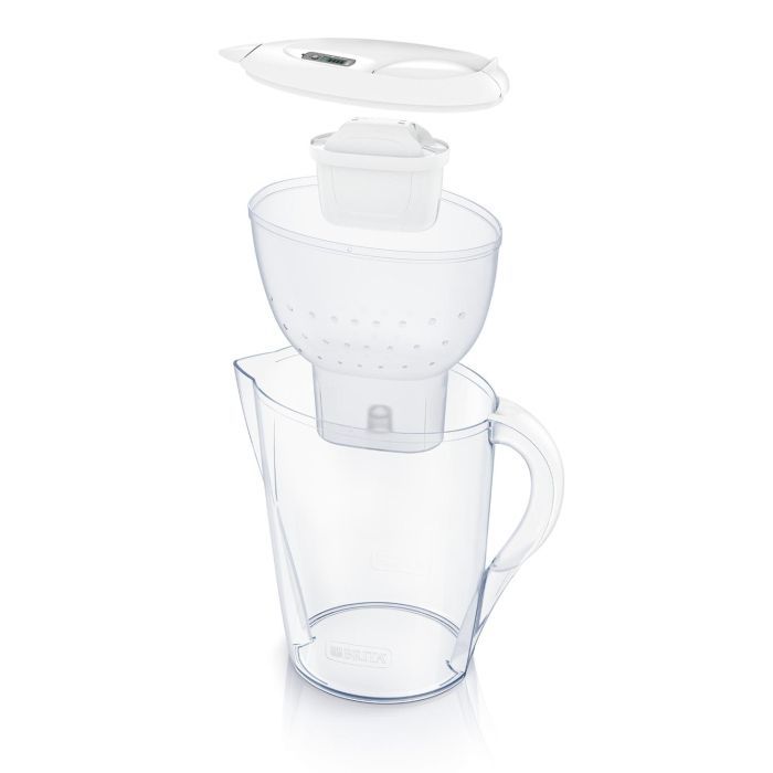 Фильтр-кувшин Brita Marella XL Memo MXPro 3.5л (2л води) з фільтр-картриджем 3шт, білий (1052782) изображение 2