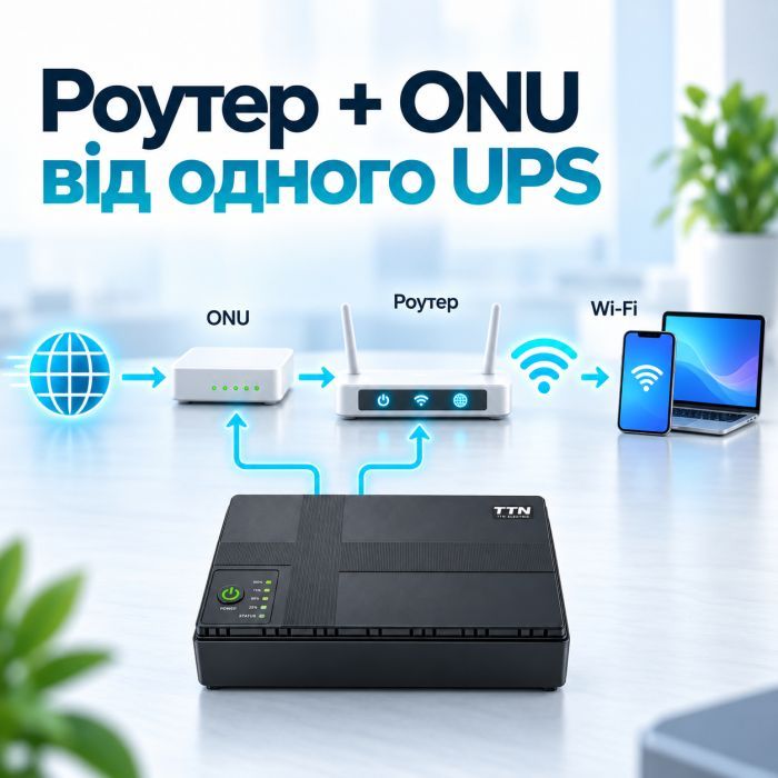 Пристрій безперебійного живлення TTN DC-1036P 36W 12000mAh (DC-1036P_12000) зображення 4