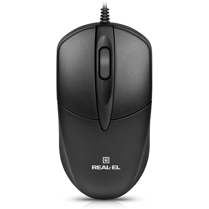 Мышка REAL-EL RM-214 USB Black (EL123200039) изображение 3