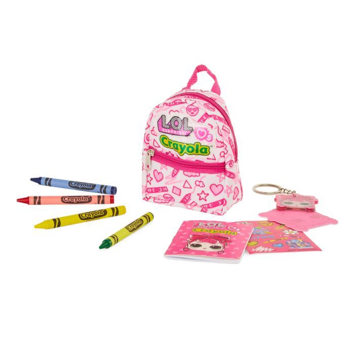 Набор для творчества Crayola Мини-рюкзак Розовый (35054-C) изображение 2