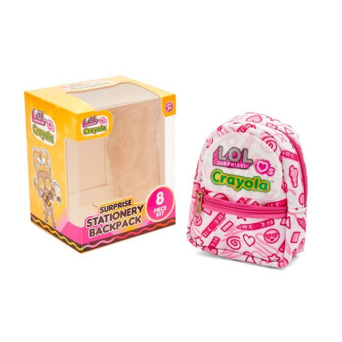 Набор для творчества Crayola Мини-рюкзак Розовый (35054-C) изображение 3