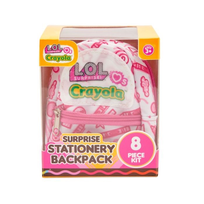 Набор для творчества Crayola Мини-рюкзак Розовый (35054-C) изображение 4