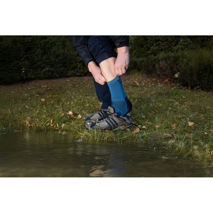 Водонепроницаемые носки Dexshell Running Lite 2.0 Socks темно-блакитні розмір L (43-46) (DS20610MLB2.0-L) изображение 4