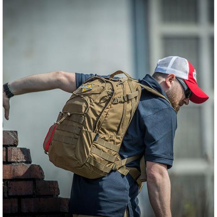 Рюкзак туристический Helikon-Tex 21л Backpack - Nylon Polyester Blend - Melange Grey (PL-EDC-NP-M3) изображение 9