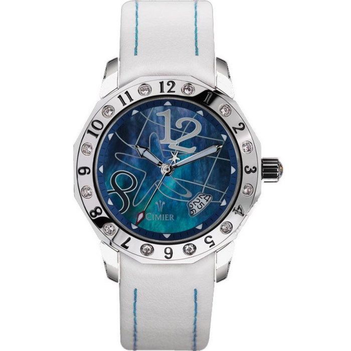 Наручний годинник Cimier 6196-SZ041 white strap