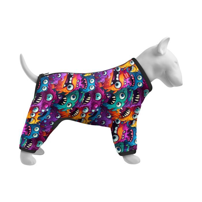 Ветровка для животных WAUDOG Clothes Зубастые монстры L 55 (396-4048) изображение 3