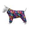 Ветровка для животных WAUDOG Clothes Зубастые монстры S 35 (390-4048)