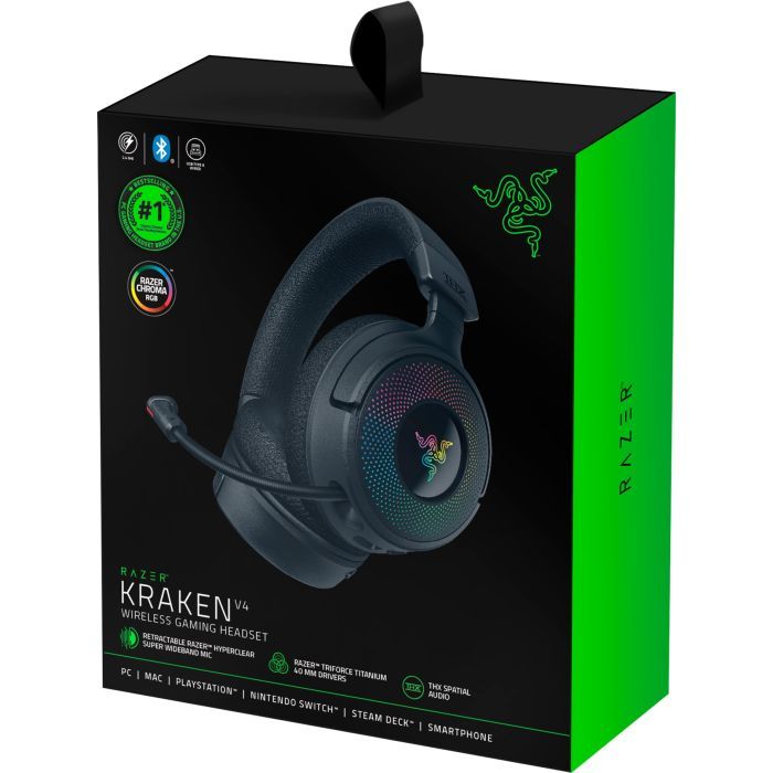 Наушники Razer Kraken V4 Black (RZ04-05170100-R3M1) изображение 8