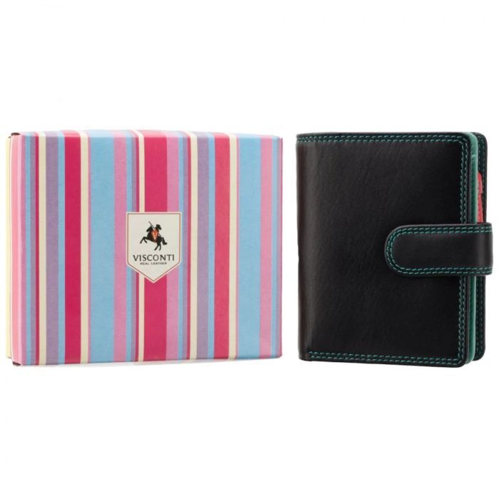 Гаманець Visconti RB40 Bali з RFID Blue Multi (RB40 BLUE M) зображення 7