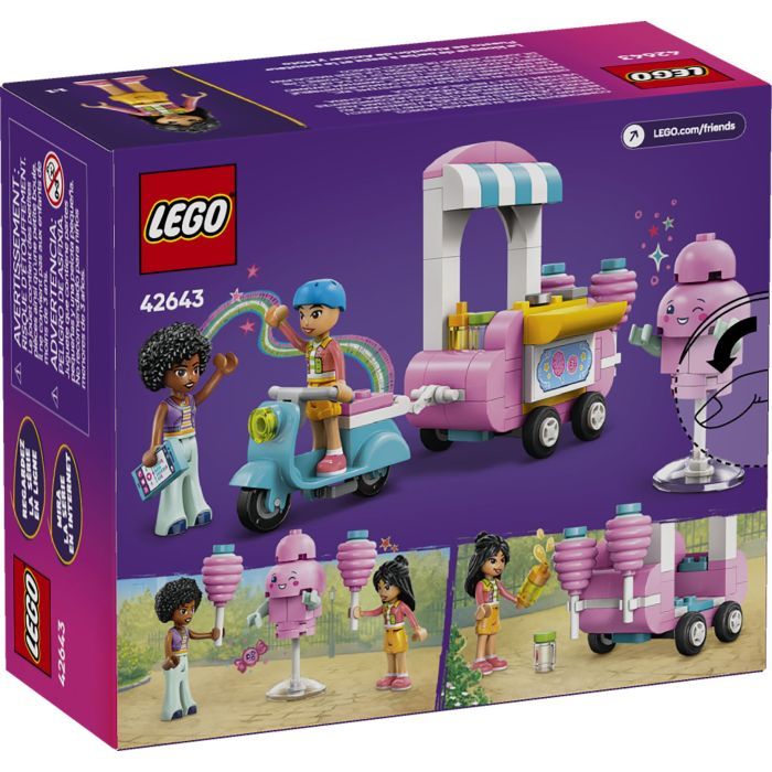 Конструктор LEGO Friends Ятка із солодкою ватою та скутер (42643) зображення 7 Конструктор LEGO Friends Ятка із солодкою ватою та скутер (42643) зображення 7