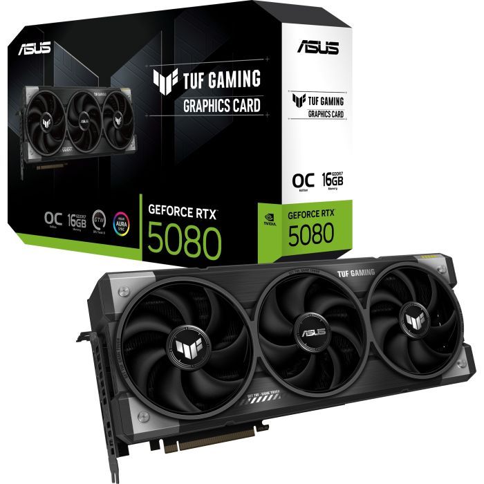 Видеокарта ASUS GeForce RTX5080 16GB TUF OC GAMING (TUF-RTX5080-O16G-GAMING) изображение 11