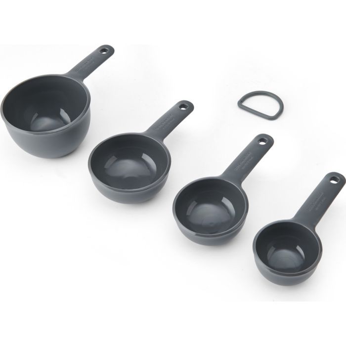 Аксессуар кухонный KitchenAid Набір мірних ложок Coreline, 4 шт, сірий (KQG058OHCGG) изображение 5