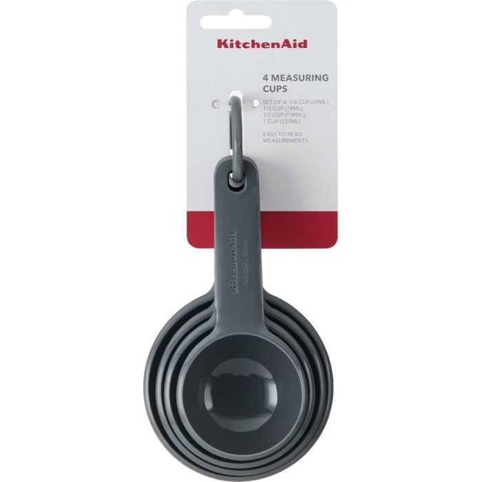 Аксессуар кухонный KitchenAid Набір мірних ложок Coreline, 4 шт, сірий (KQG058OHCGG) изображение 6
