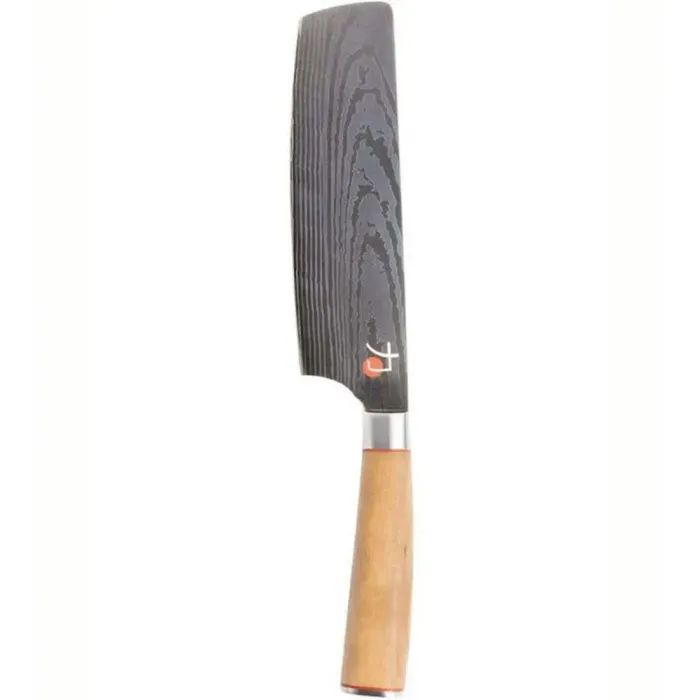 Кухонный нож MasterPro Tetsu, для шинкування 17.5 см, коричневий (BGMP-4125-BR)